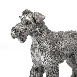 sterling silver fox terrier model