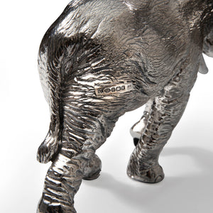 silver elephant gift