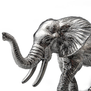 silver elephant figurine