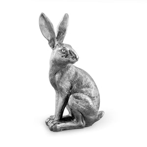 silver hare ornament