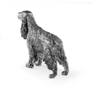 Silver Cocker Spaniel ornament