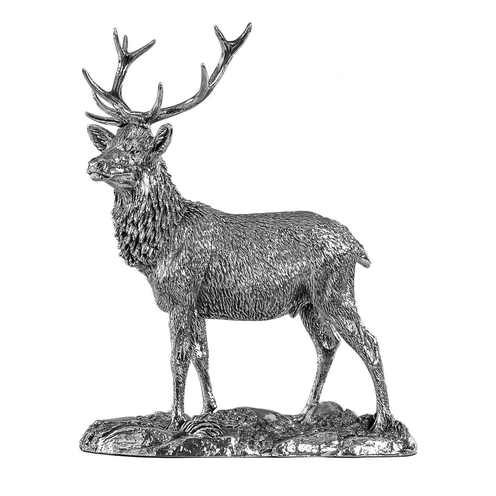 Silver Stag ornament hallmarked silver award centre piece deet