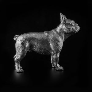 Sterling silverFrench Bulldog  figure