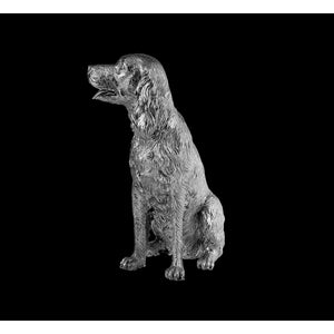 Silver Springer Spaniel - Height 13cm-Silverbasket-Silverbasket