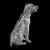 Silver Springer Spaniel - Height 13cm-Silverbasket-Silverbasket