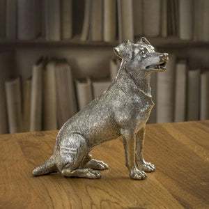 Jack Russell dog statue