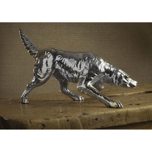 Silver Setter Dog - Height 11.5cm-Silverbasket-Silverbasket