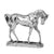 Silver Thoroughbred Horse
