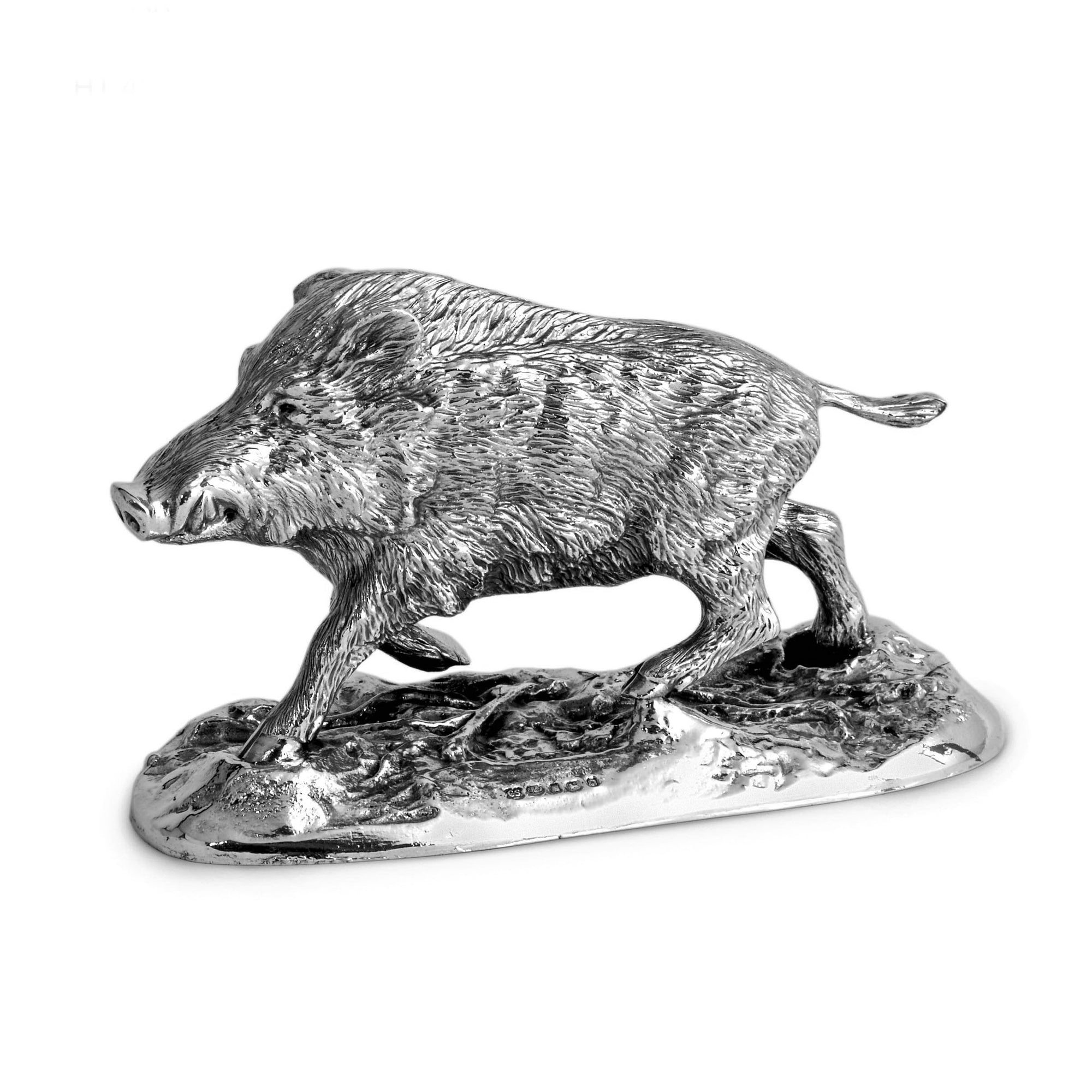 Silver Wild Boar 