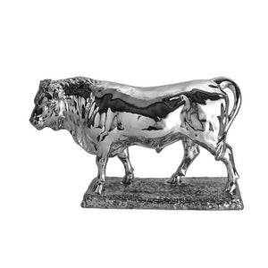 Sterling Silver Bull ornament